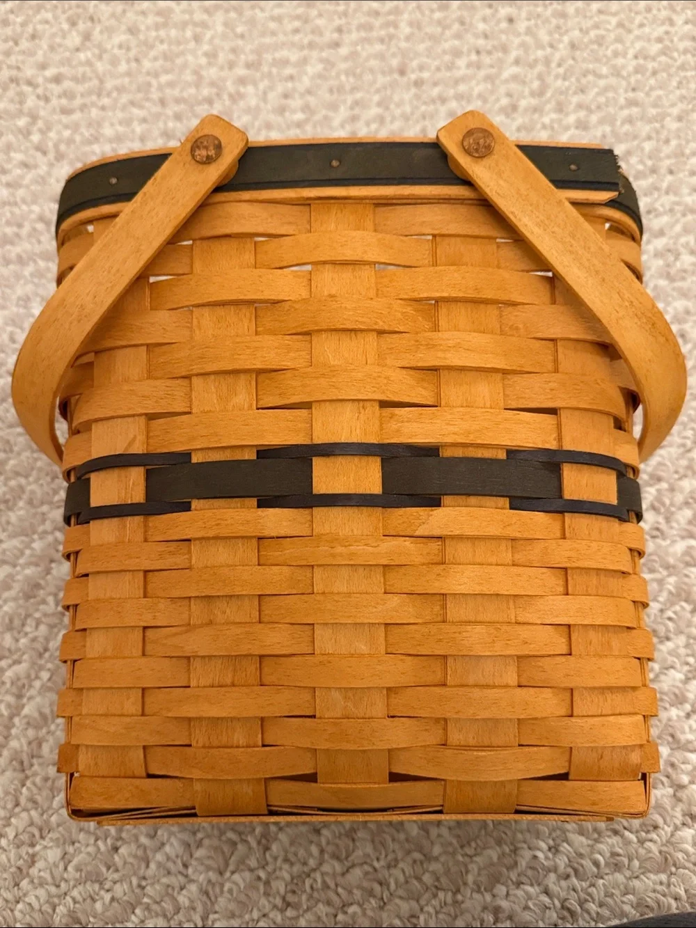 Longaberger Collectors Club Membership Basket 1996 Charter Member